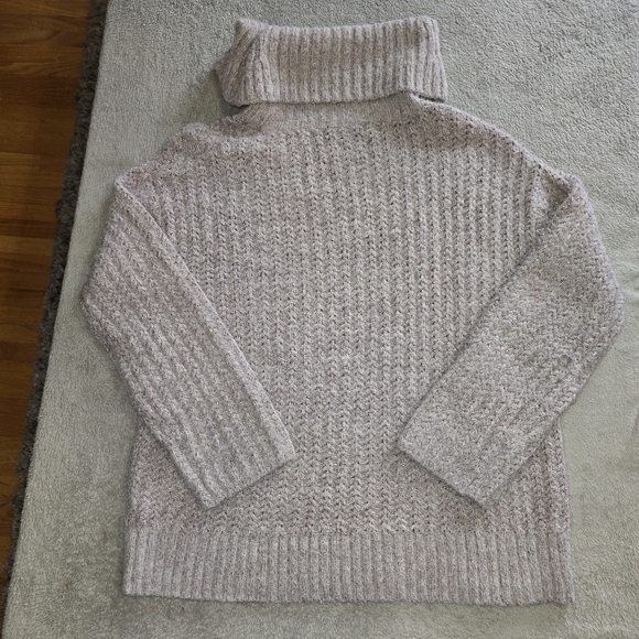 Anthropologie Maeve Cowl-Neck Pullover Heavy Knit Sweater Size Medium - Picture 11 of 16